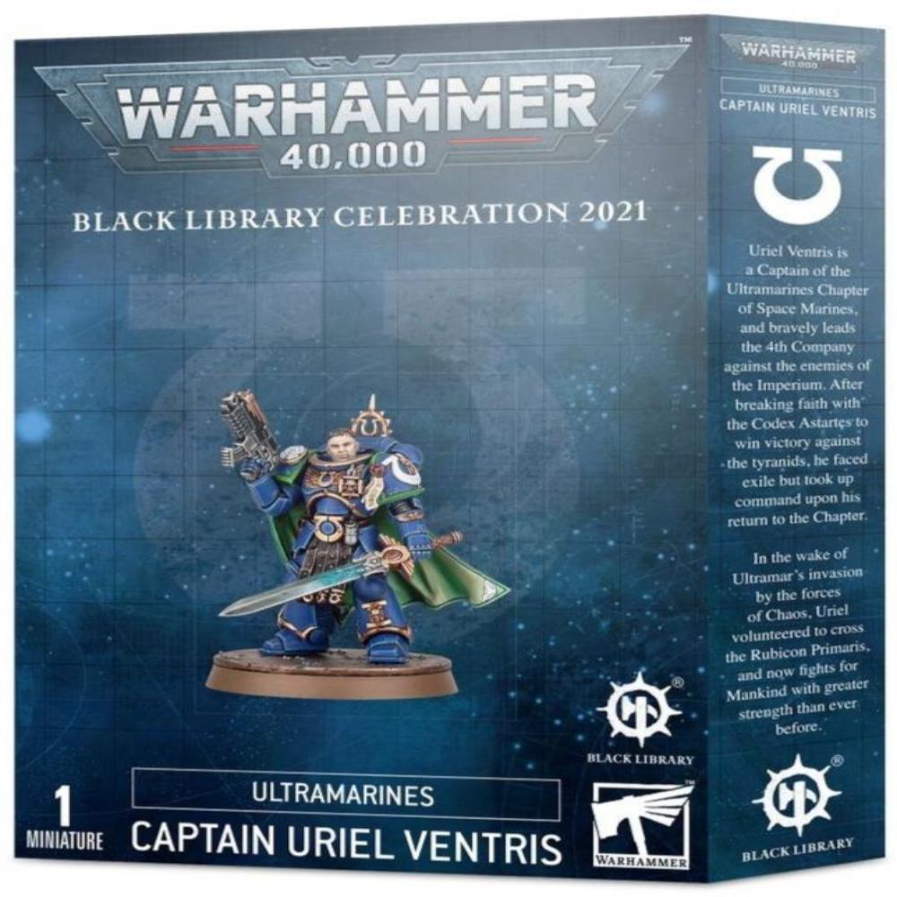 Warhammer: 40,000-Ultra Marines-Captain Uriel Ventris