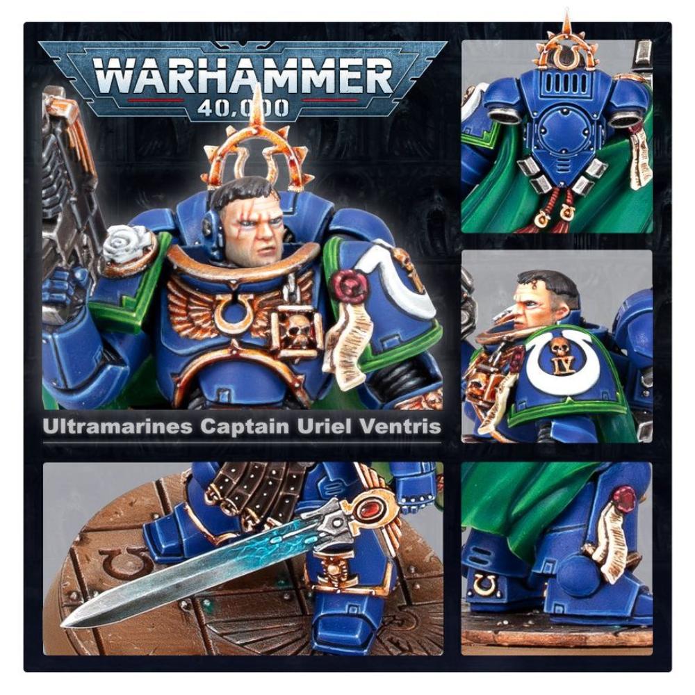 Warhammer: 40,000-Ultra Marines-Captain Uriel Ventris