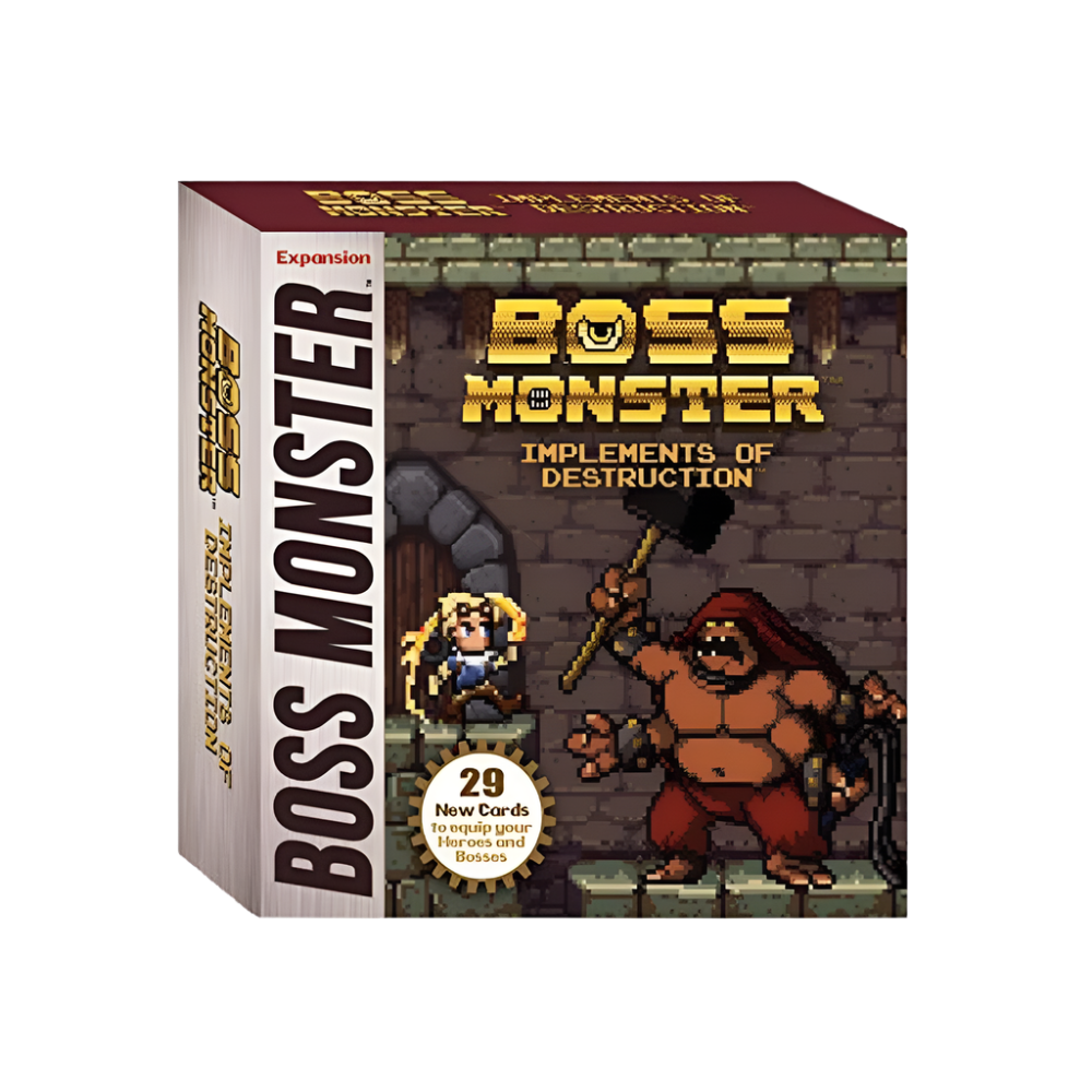 boss monster implements destruction expansion cards brotherwise items