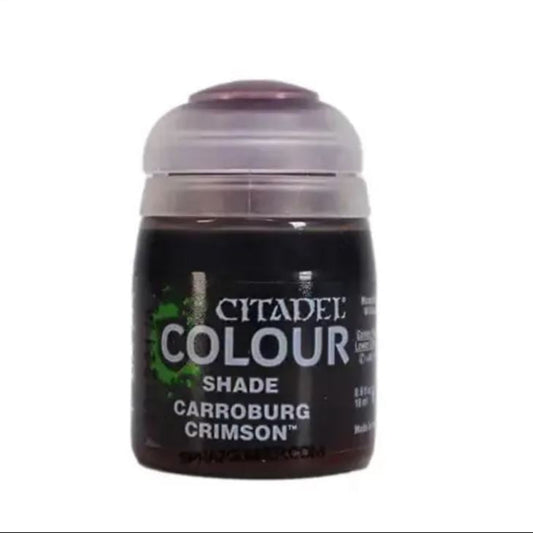 citadel color colour shade carroburg crimson paint warhammer