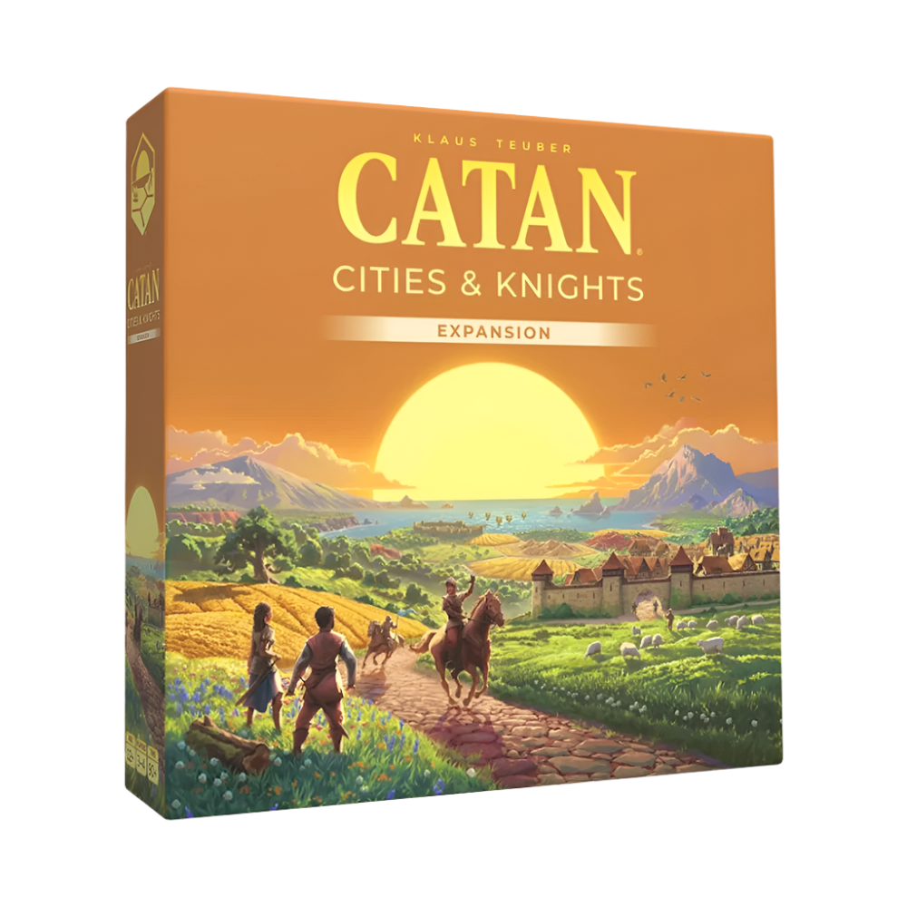 catan settlers cities knights expansion resource management klaus teuber