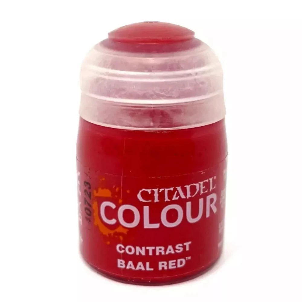 citadel colour contrast baal red warhammer miniatures paint