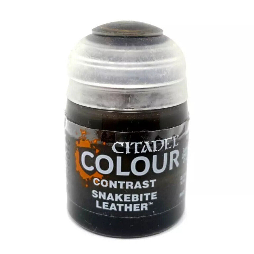 citadel colour contrast snakebite leather 18ml paint