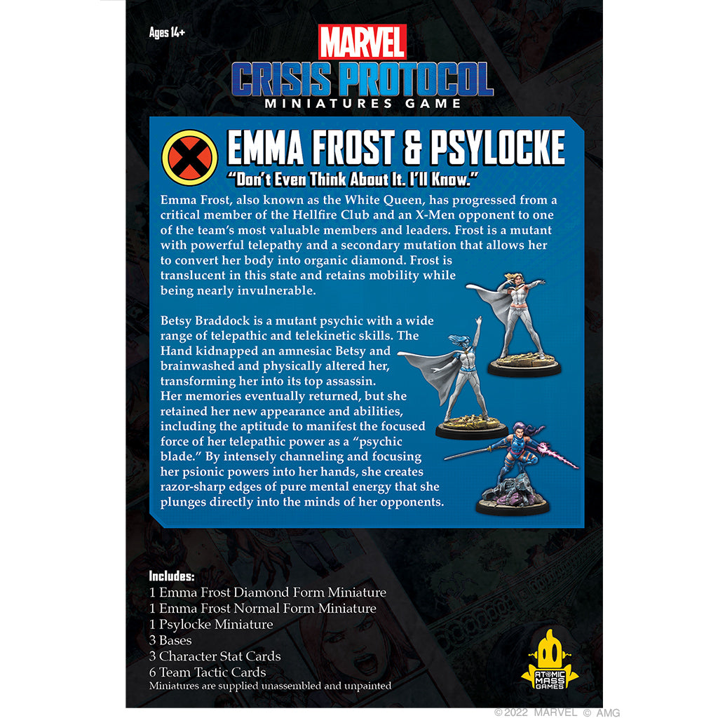 MARVEL: CRISIS PROTOCOL - EMMA FROST & PSYLOCKE