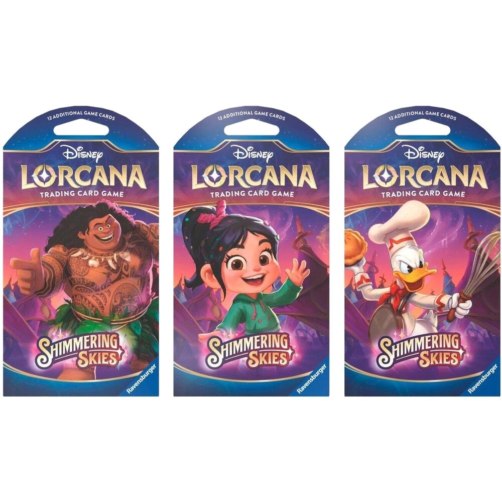 disney lorcana shimmering skies booster tcg pack ravensburger