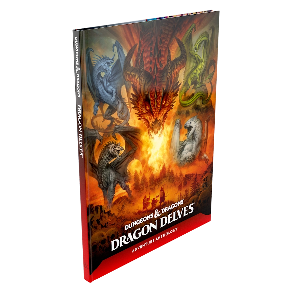 D&D dragon delves adventure anthology wotc cover book