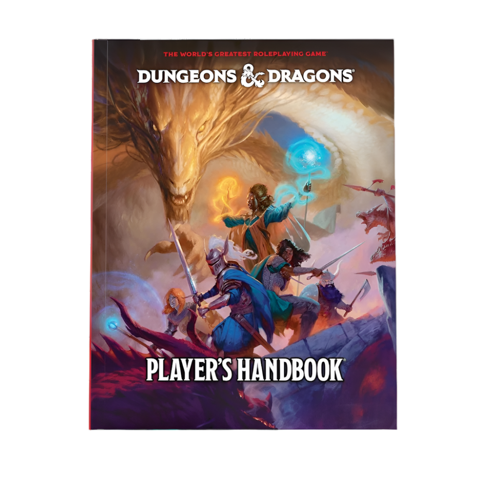 dungeons dragons players handbook roleplaying wizards coast rpg