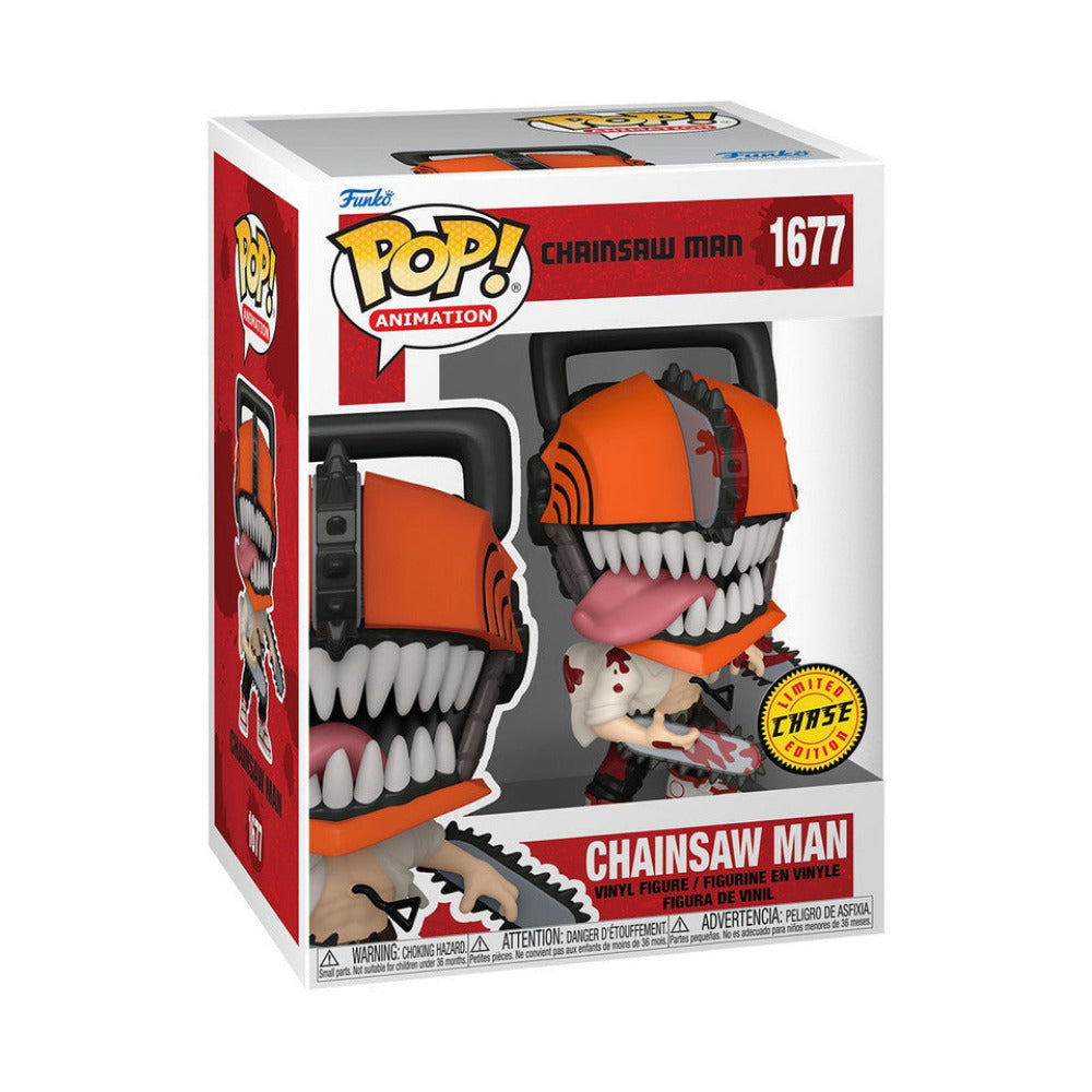 funko pop chainsaw man 1677 limited edition chase