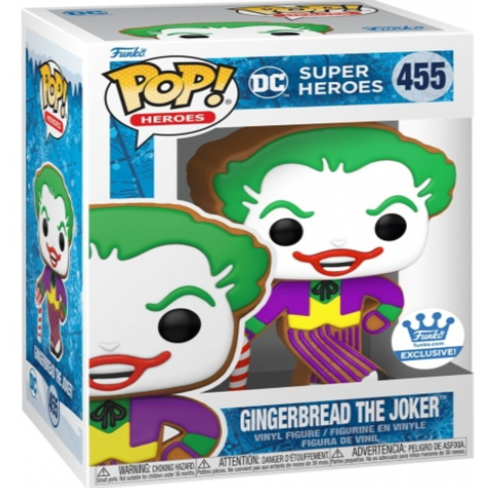 Funko Pop! DC Comics Gingerbread The Joker #455