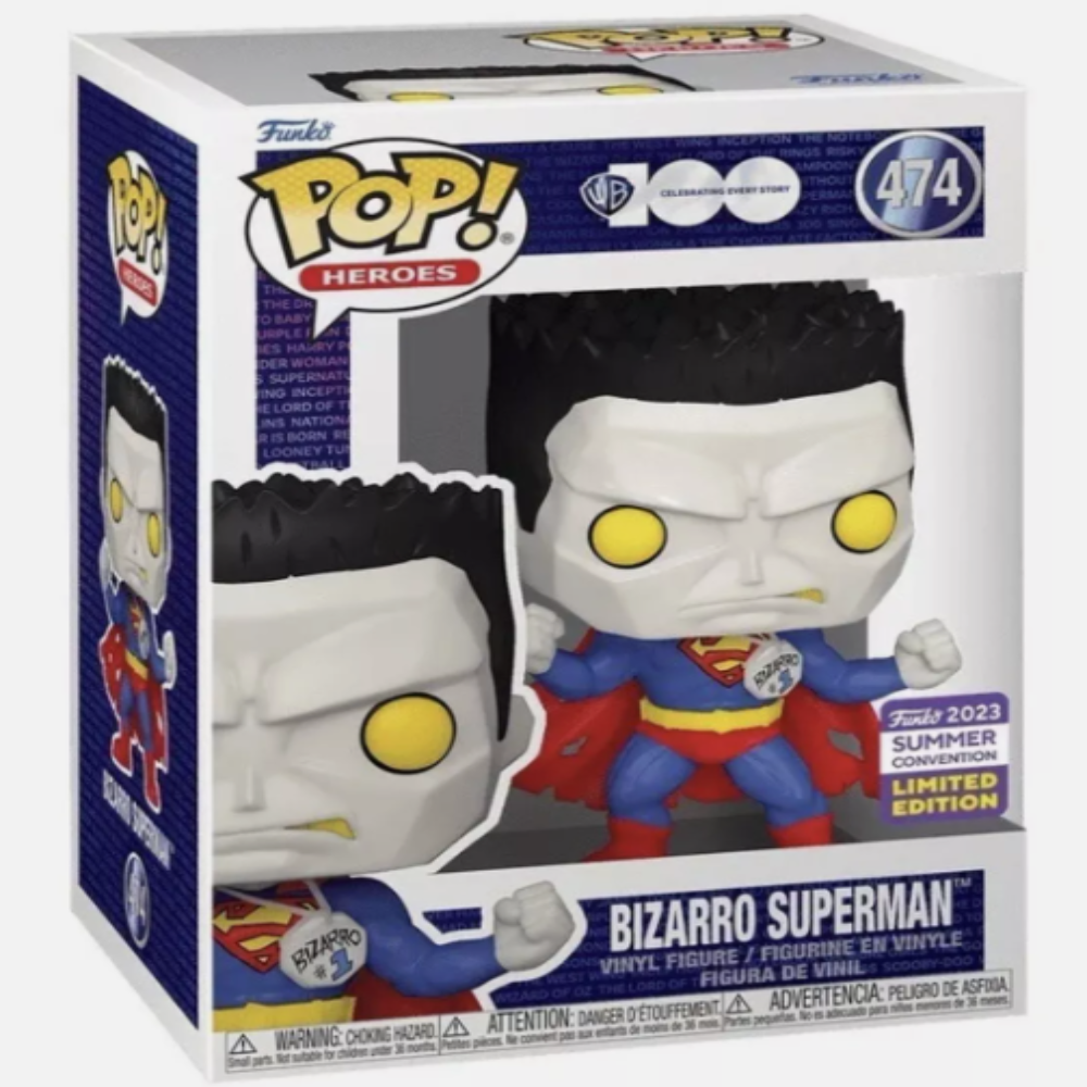 Funko Pop! Bizarro Superman DC Comics Summer Convention Limited Edition #474