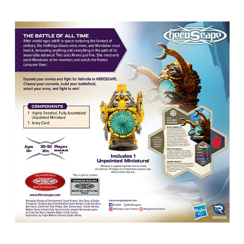 Heroscape: Age of Annihilation – Rising Tide Hellforge Mandukor