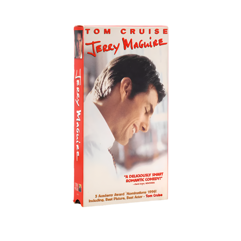 jerry maguire tom cruise vhs movie tri star