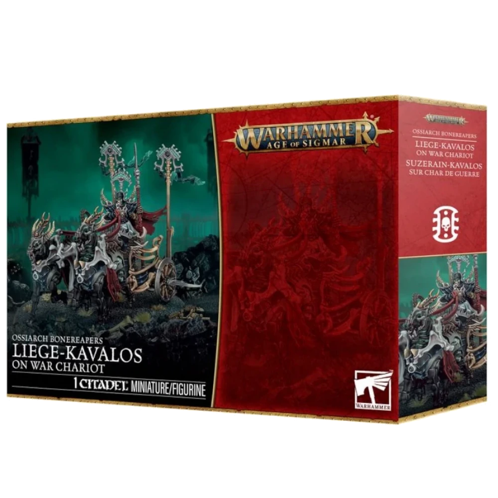 warhammer age sigmar ossiarch liege kavalos war chariot
