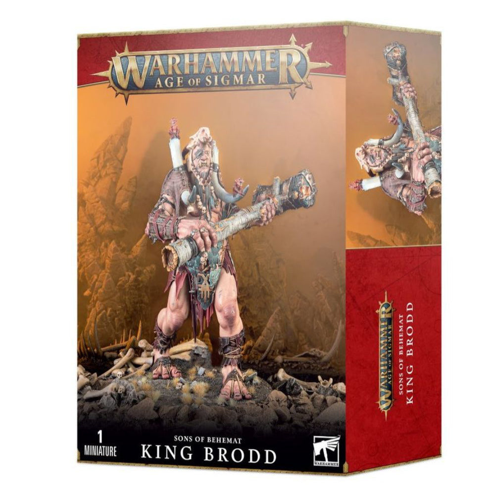 warhammer age sigmar sons behemat king brodd miniatures