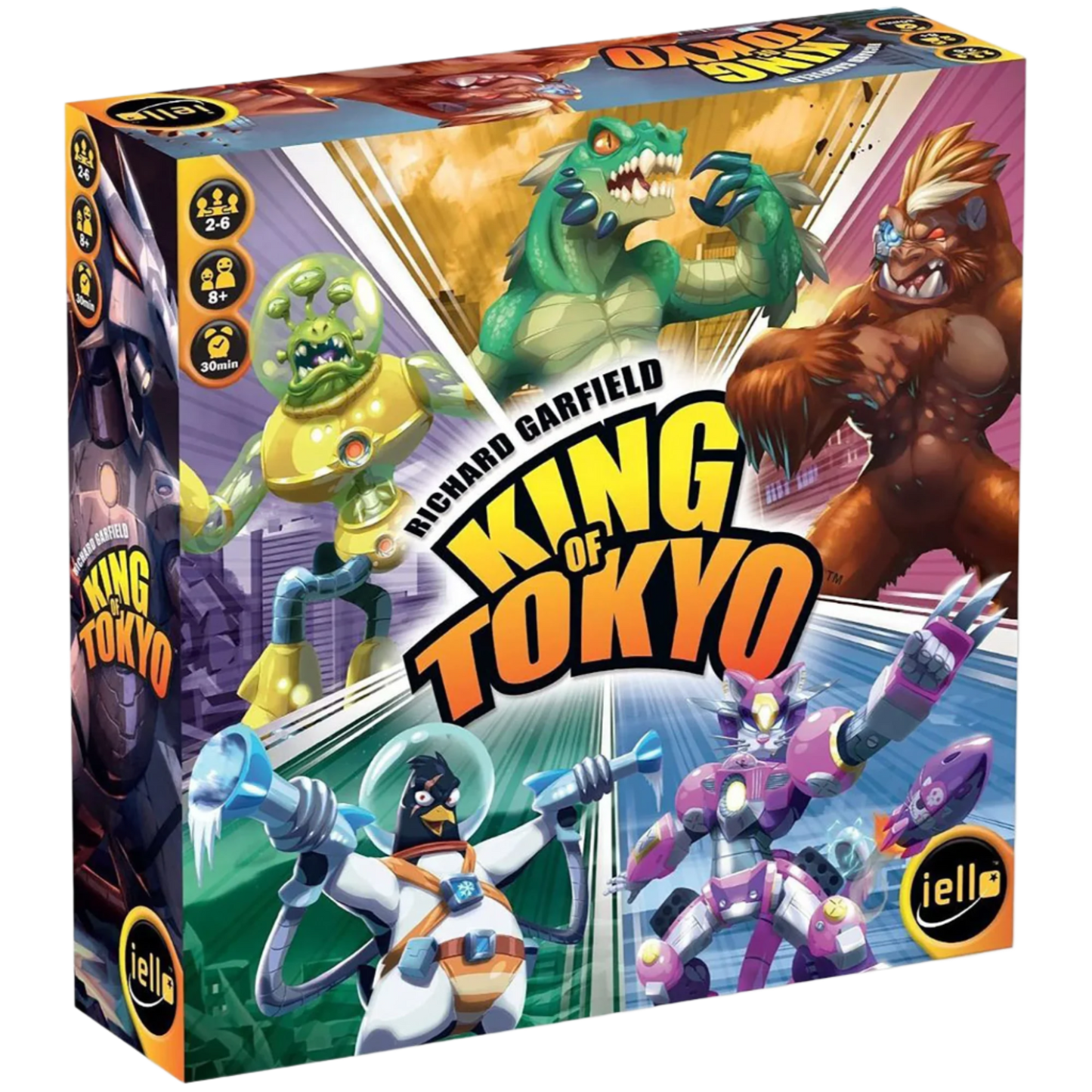 king Tokyo richard garfield iello monsters kaiju smash