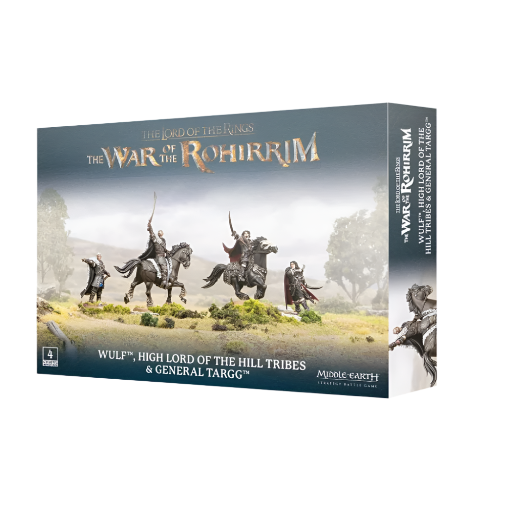 lord rings war rohirrim wulf general targg middle earth