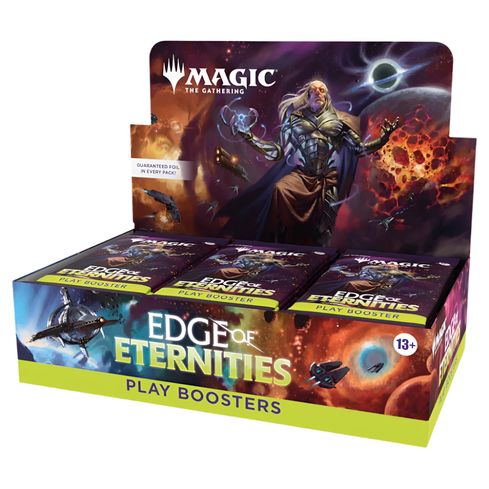 magic gathering play booster box edge eternities sealed