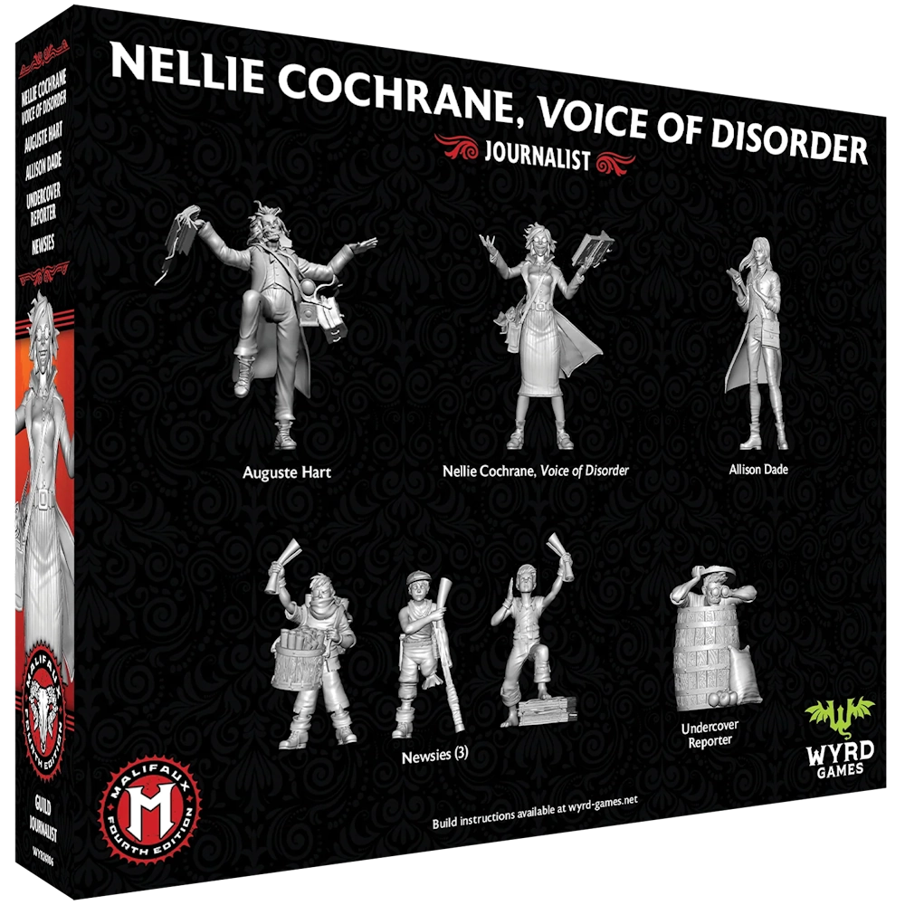 Malifaux Fourth Edition: Nellie Cochrane, Voice of Disorder