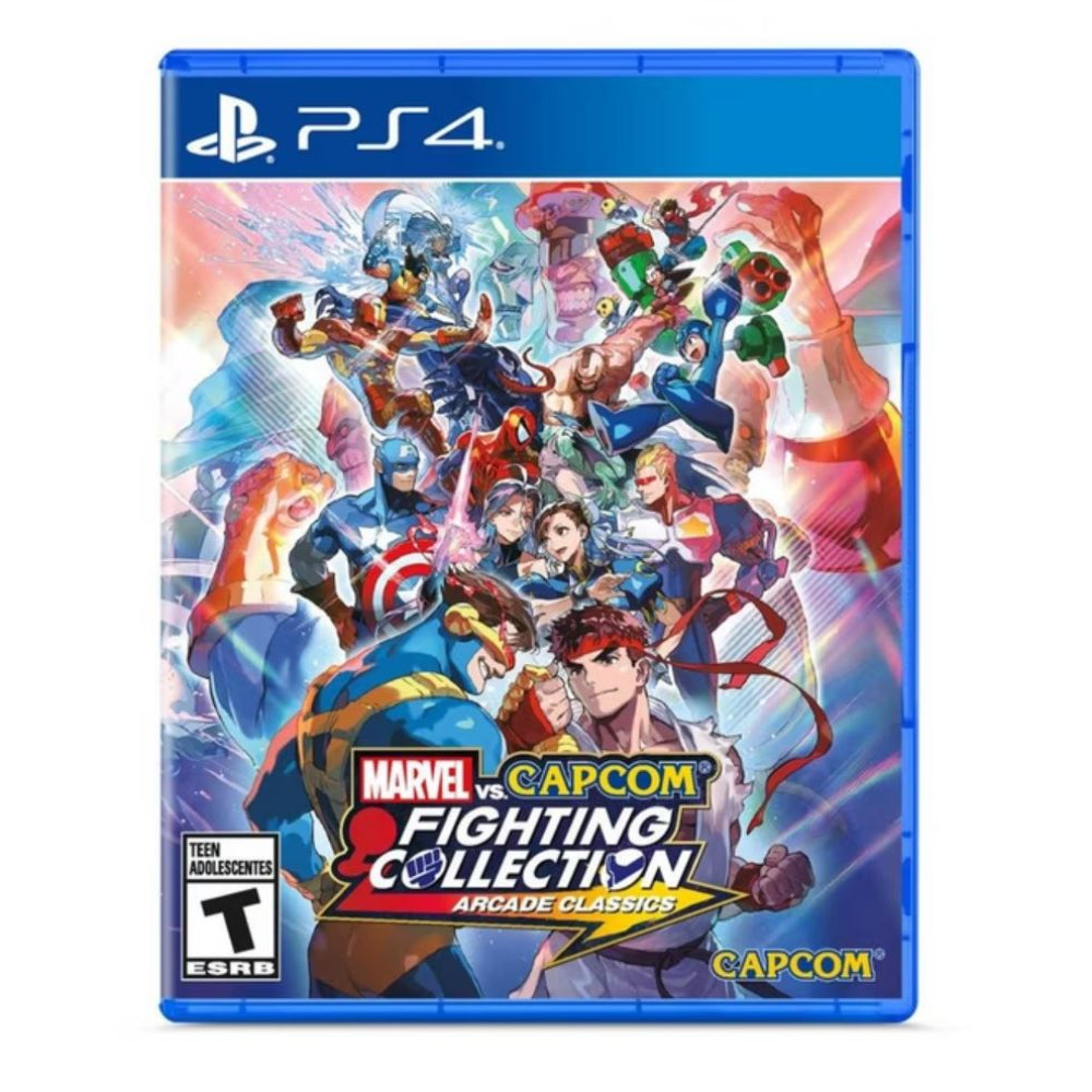 marvel capcom fighting collection arcade classics playstation ps4