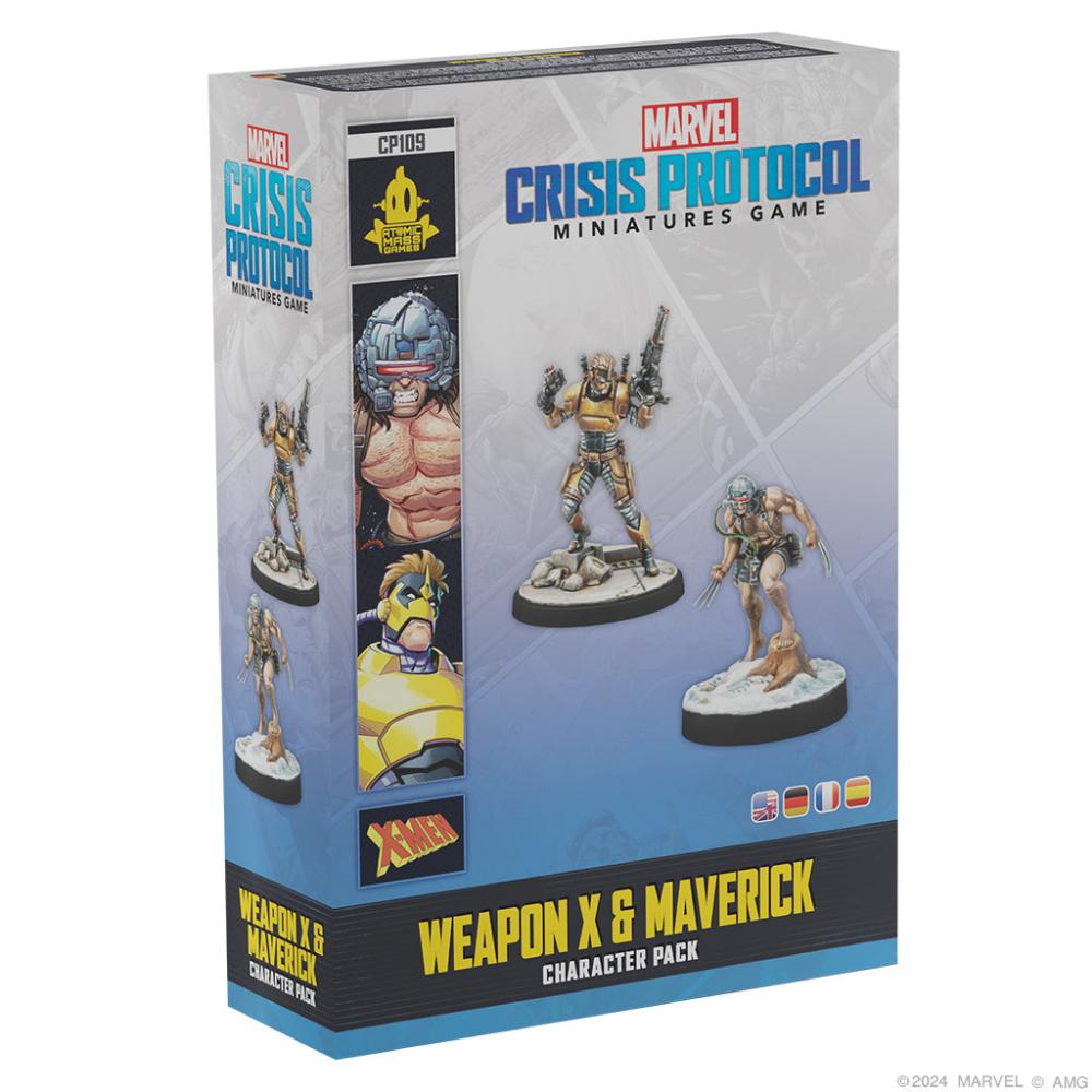 Marvel Crisis Protocol Weapon X & Maverick The Game Store