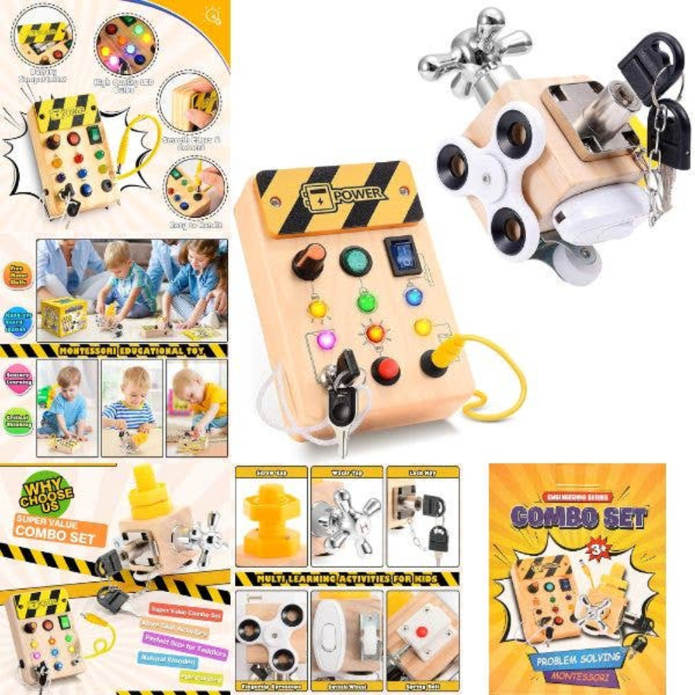 montessori STEM learning tools fidget toys