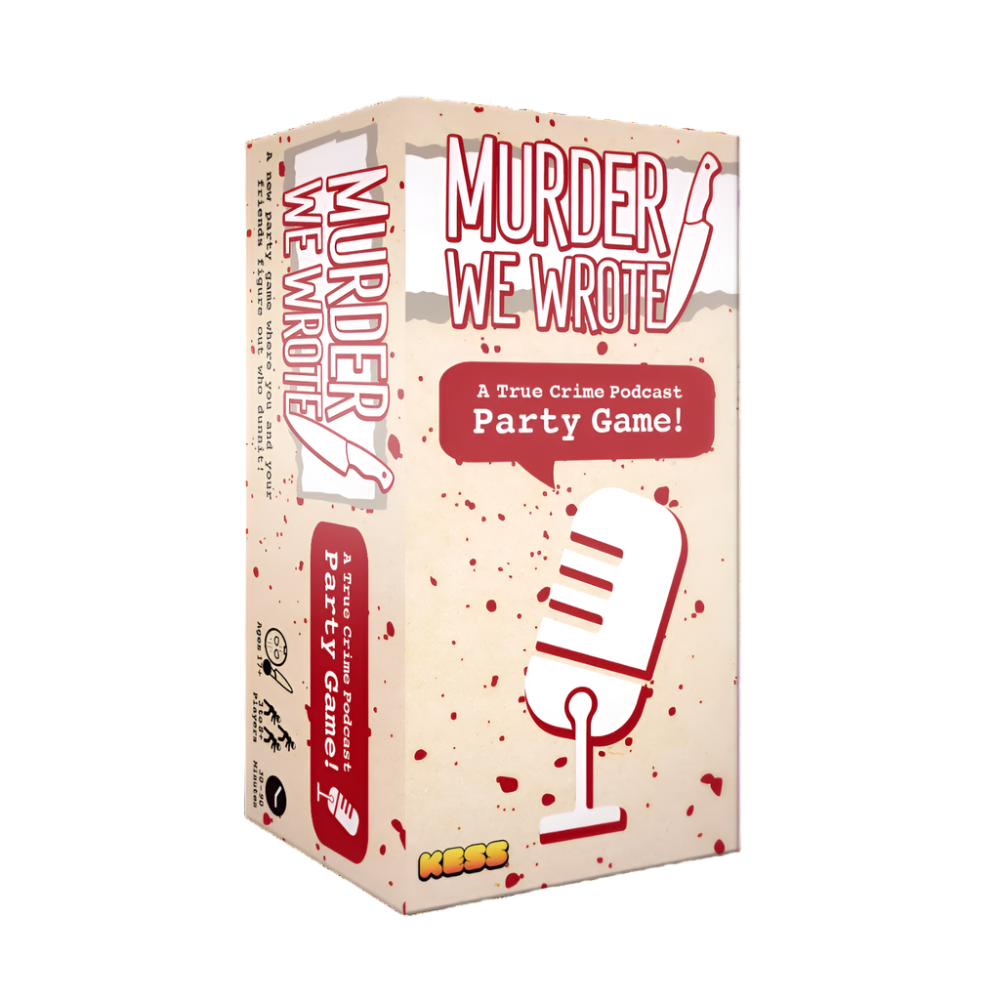 murder we wrote true crime podcast party cards