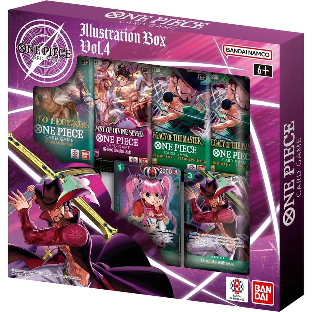 one piece booster box retail One Piece: Illustration Box Vol. 4