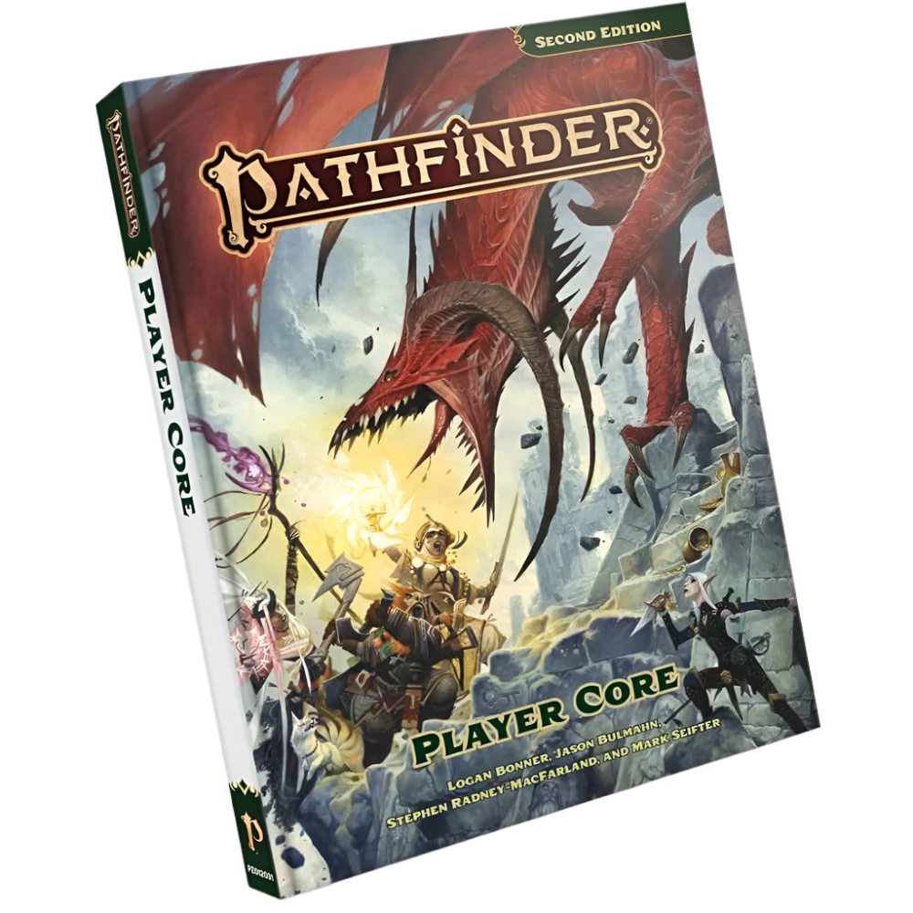 pathfinder second edition player core rulebook paizo rules