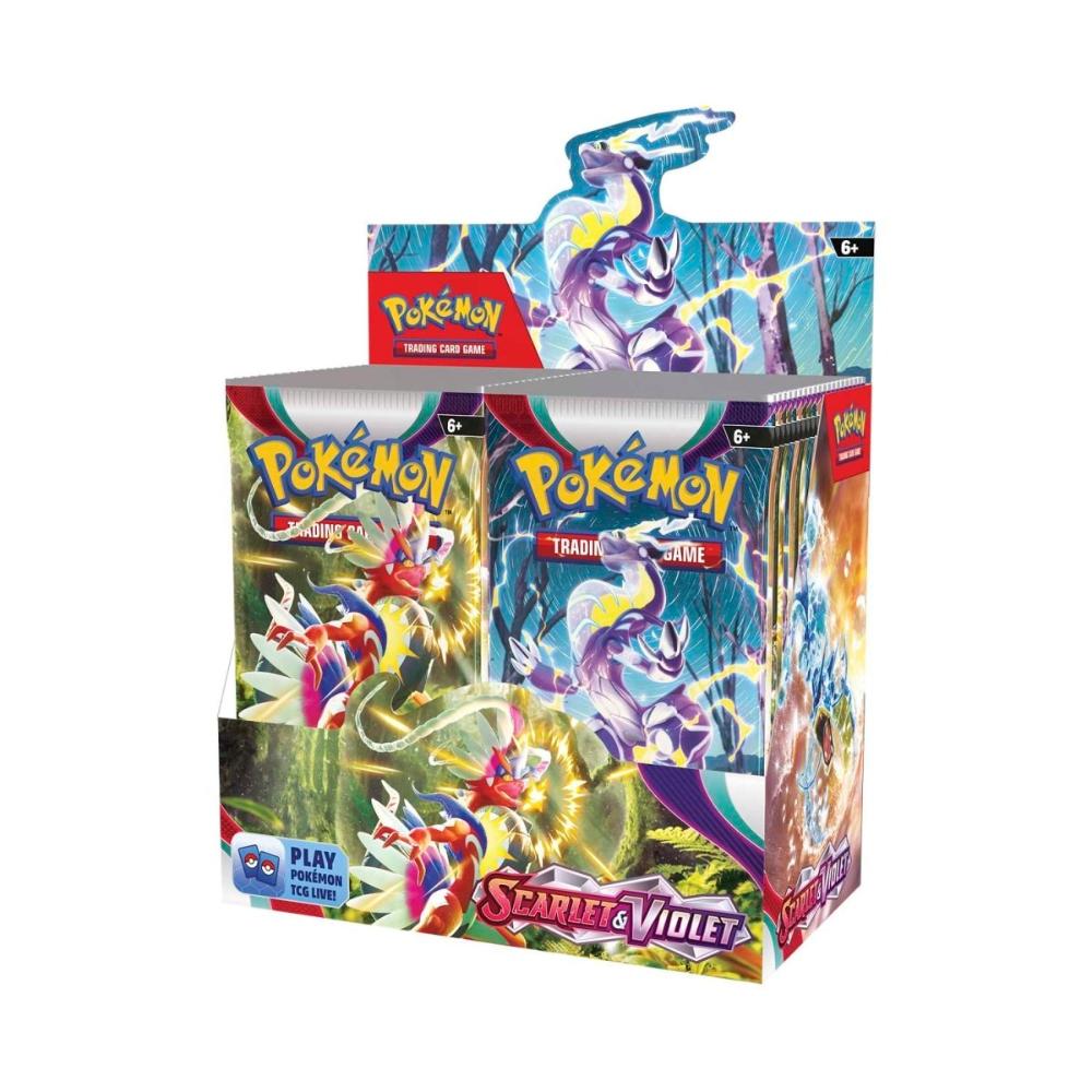 Pokmon Scarlet & Violet Sealed Booster Box | The Game Store Pokmon Scarlet & Violet Sealed Booster Box | The Game Store