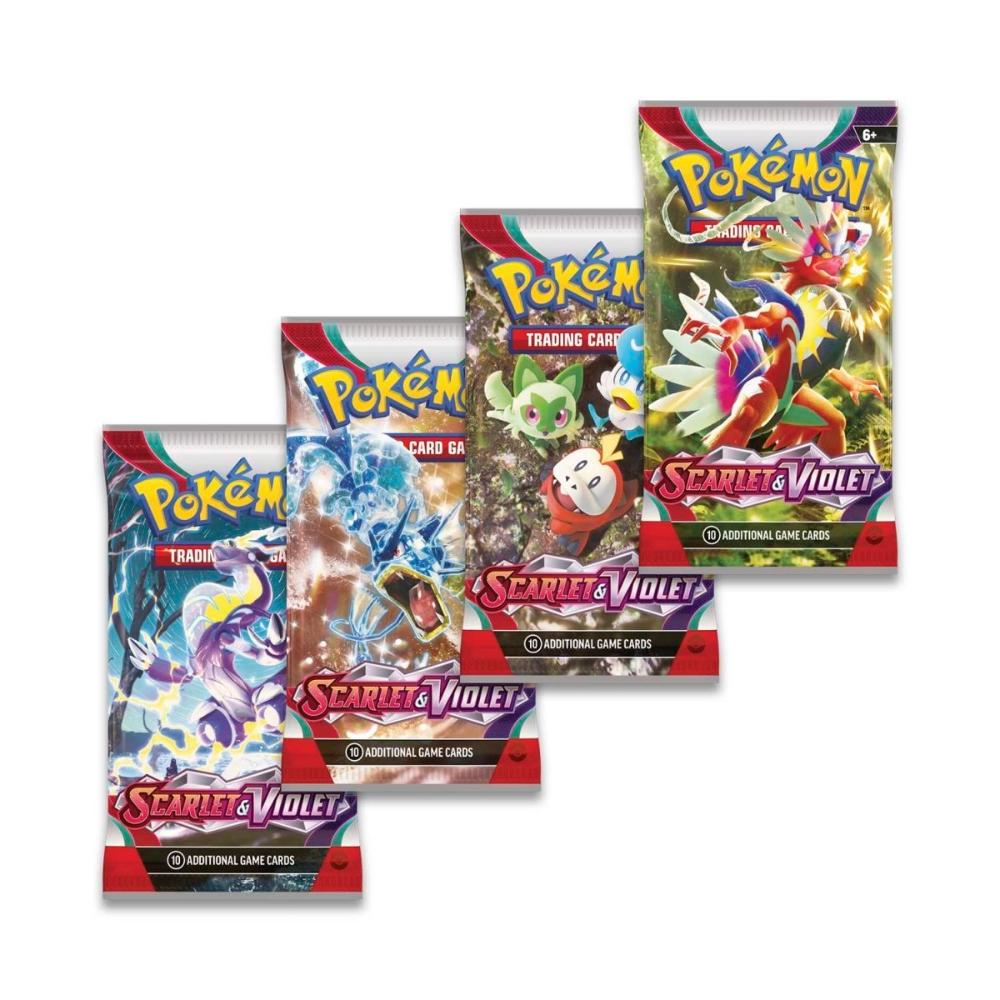 Pokemon Pikachu trainer scarlet violet booster pack ex