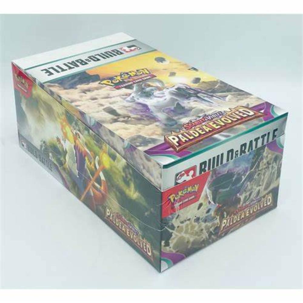 Pokemon Pikachu scarlet violet paldea evolved build battle display box