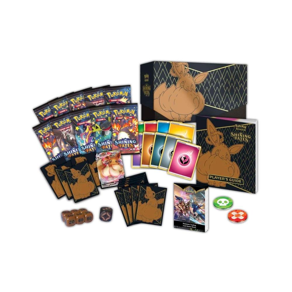 Pokemon Pikachu shining fates elite trainer box contents