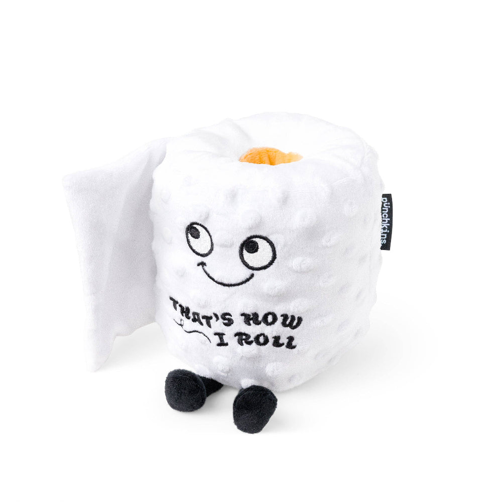 punchkins thats how i roll toilet paper plush
