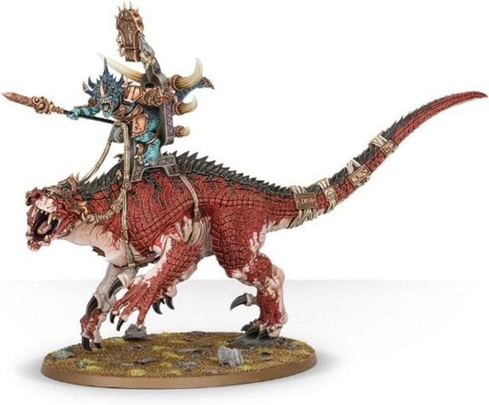 war hammer carnosaur lizard dinosaur knight warrior reptilian