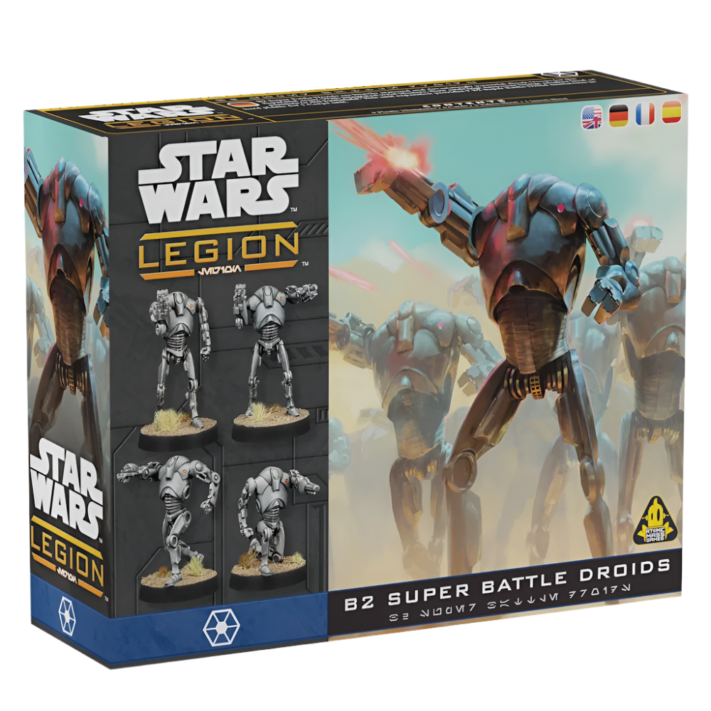 star wars legion super battle droid b2 miniature