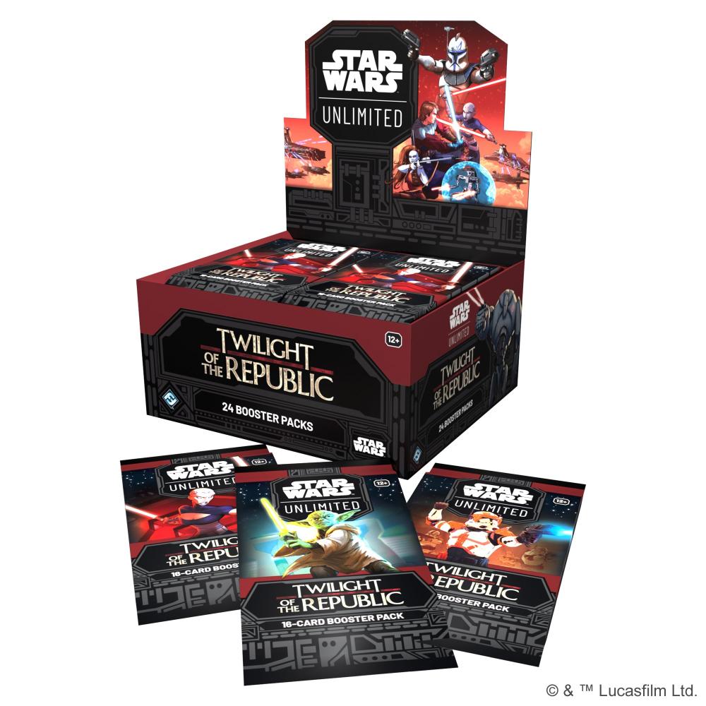 star wars unlimited twilight of the republic booster box sealed family fun