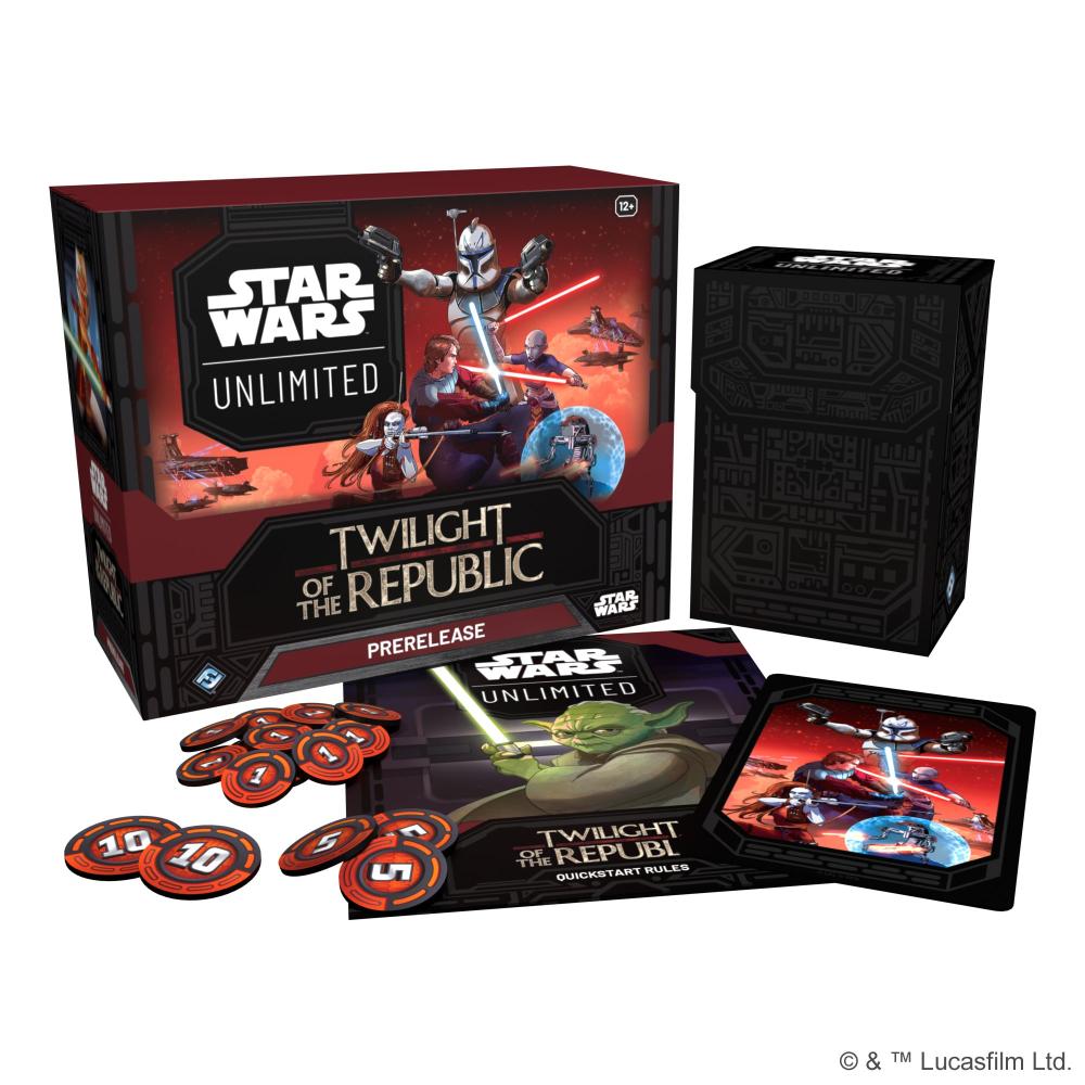 star wars unlimited twilight of the republic prerelease kit