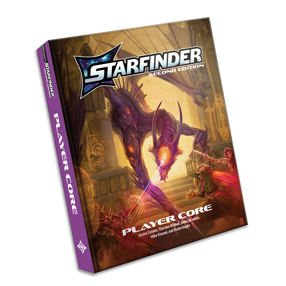 paizo starfinder second edition player core rulebook