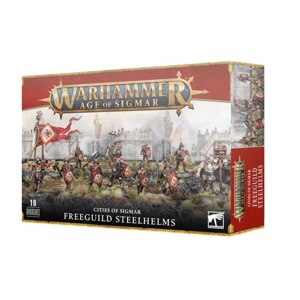 warhammer age sigmar cities freeguild steelhelms citadel miniatures