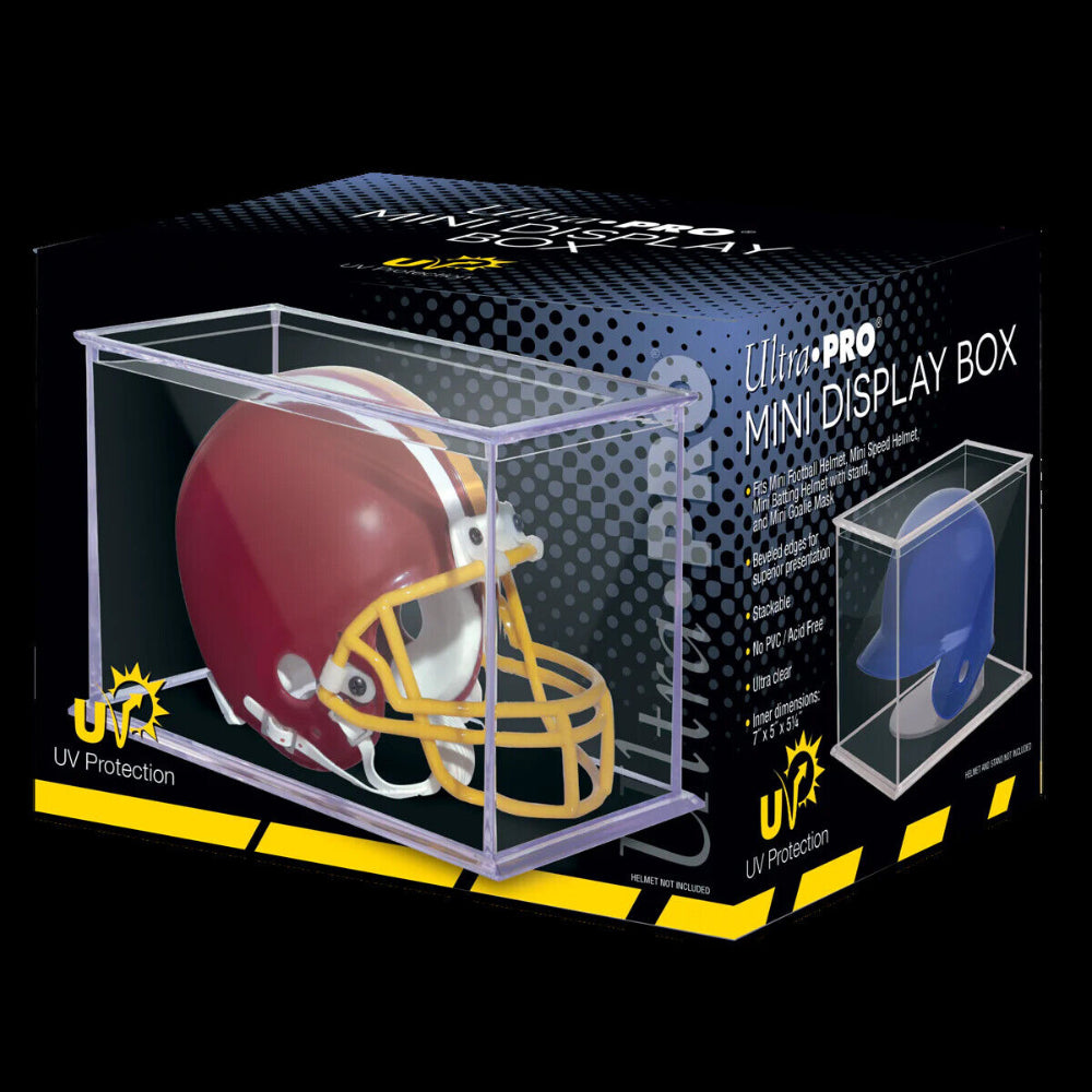 Ultra Pro UV Protected Mini Helmet Display Box Ultra Pro UV Protected Mini Helmet Display Box