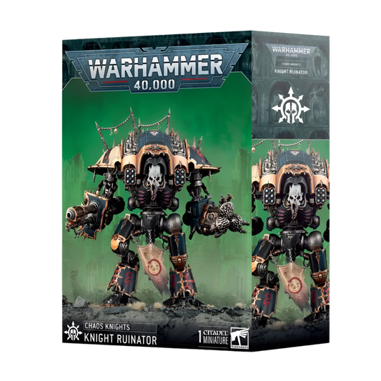 warhammer 40k chaos knights ruinator mech citadel robot