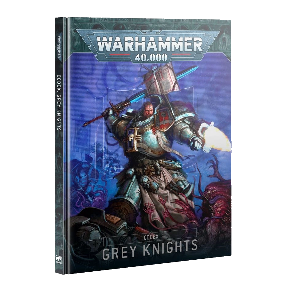 warhammer 40k grey knights codex rulebook hardcover citadel