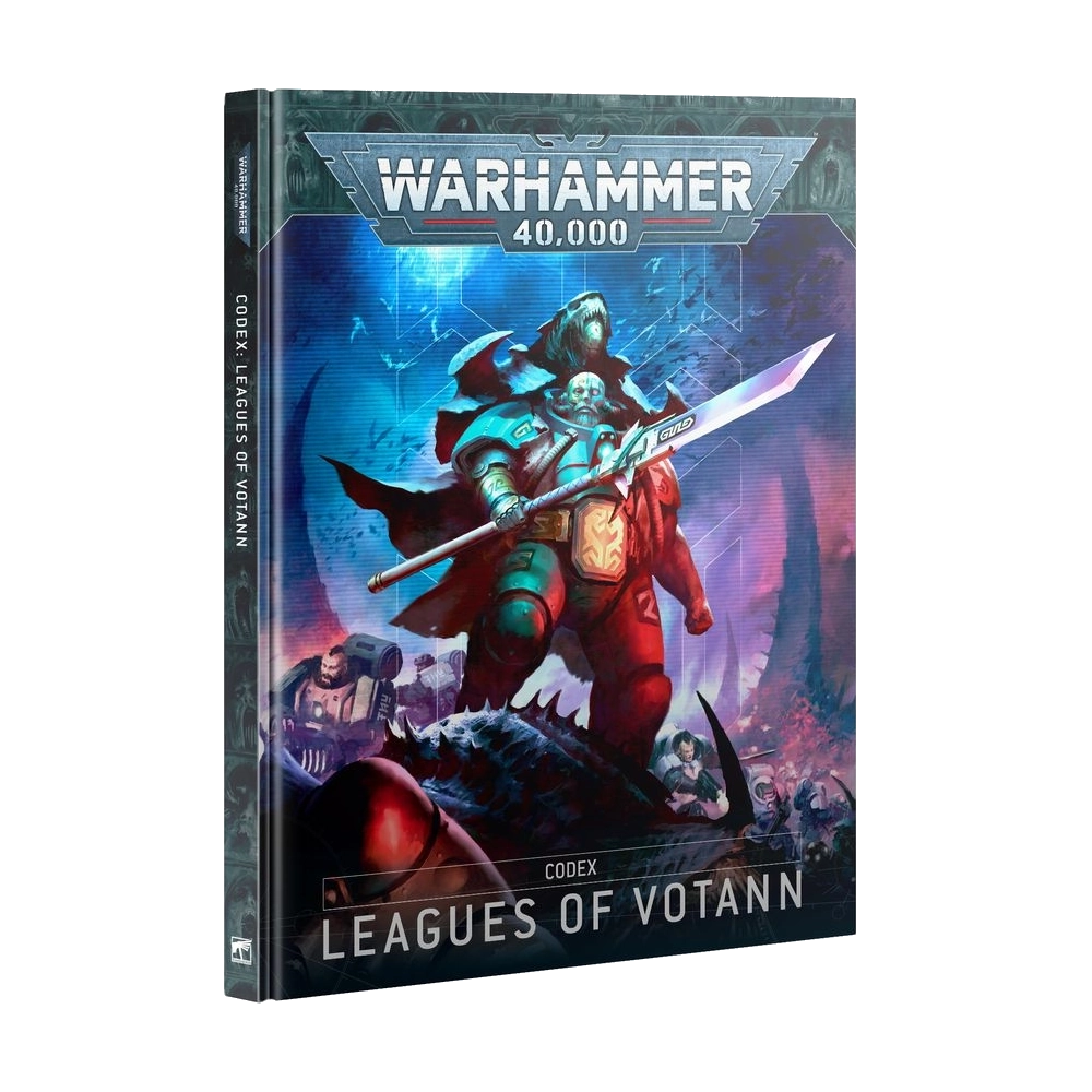warhammer 40k leagues votann codex rulebook hardcover kin