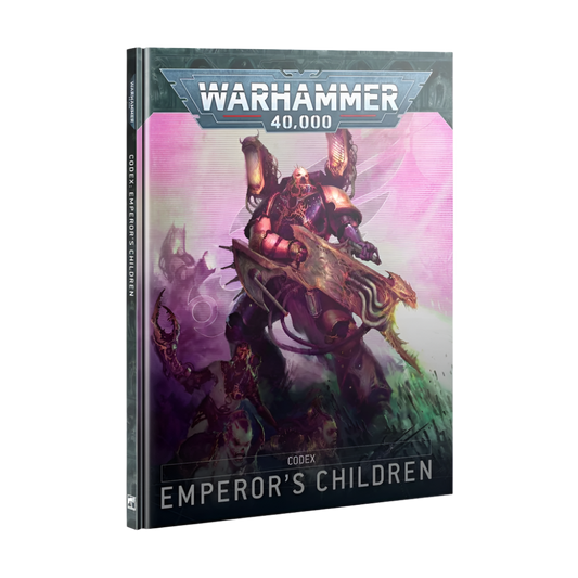 warhammer 40k emperors children codex hardcover slaanesh  daemon
