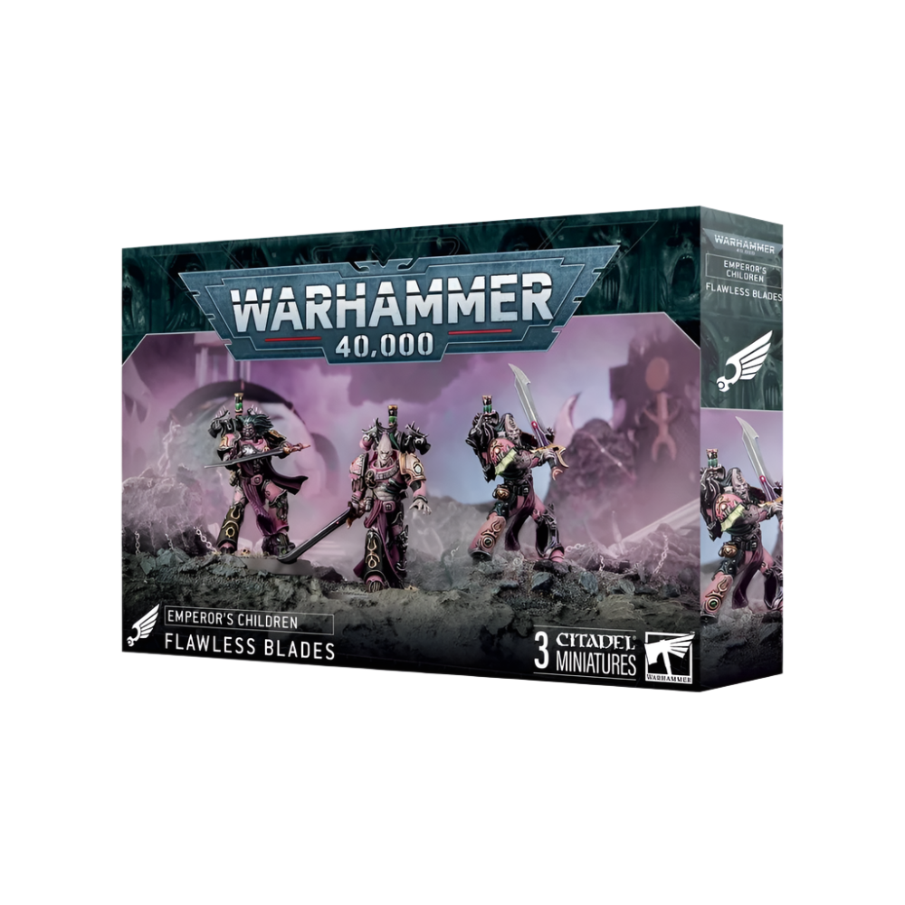 warhammer 40 emperors children flawless blades citadel grimdark