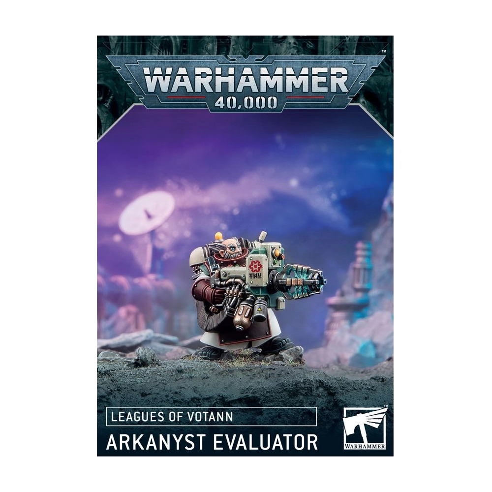 warhammer 40k leagues votann arkanyst evaluator citadel dwarf