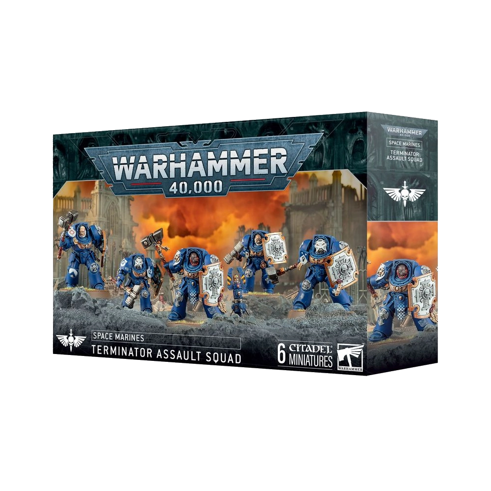 warhammer 40k space marines terminator assault squad citadel