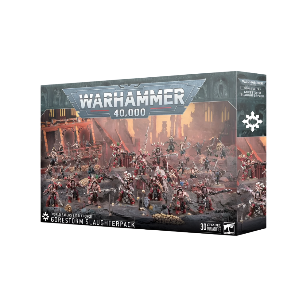 warhammer 40k world eaters battleforce gorestorm slaughterpack citadel