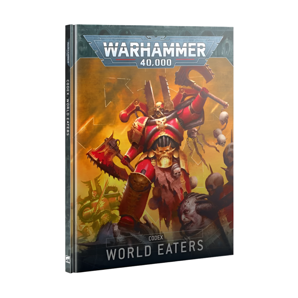 warhammer 40k world eaters codex khorne rulebook citadel