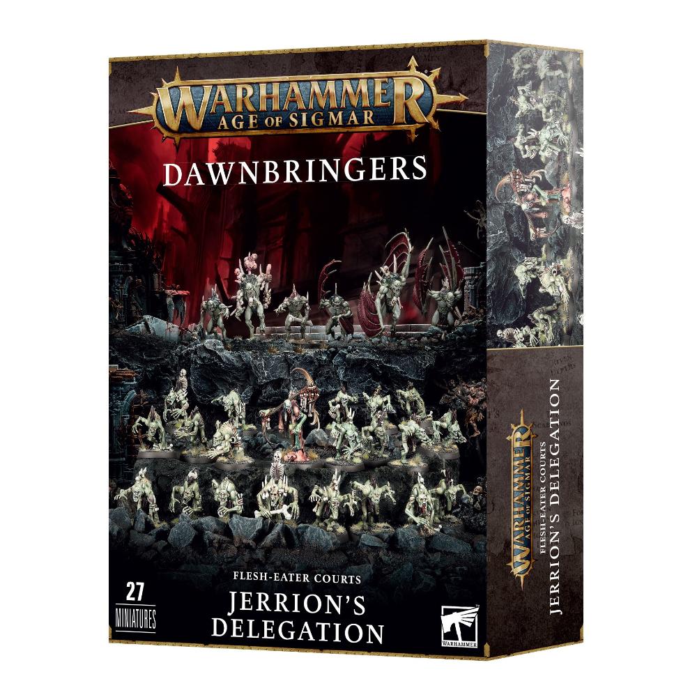 Warhammer factions dawnbringers flesh-eater courts jerrions delegation box